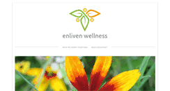 Desktop Screenshot of enlivenwellness.com
